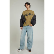 Pacsun Men'S Light Wash Extreme Baggy Jeans