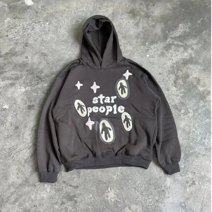 Cosmic Speed Star People Skyline Sweatshirt Limited Hoodie