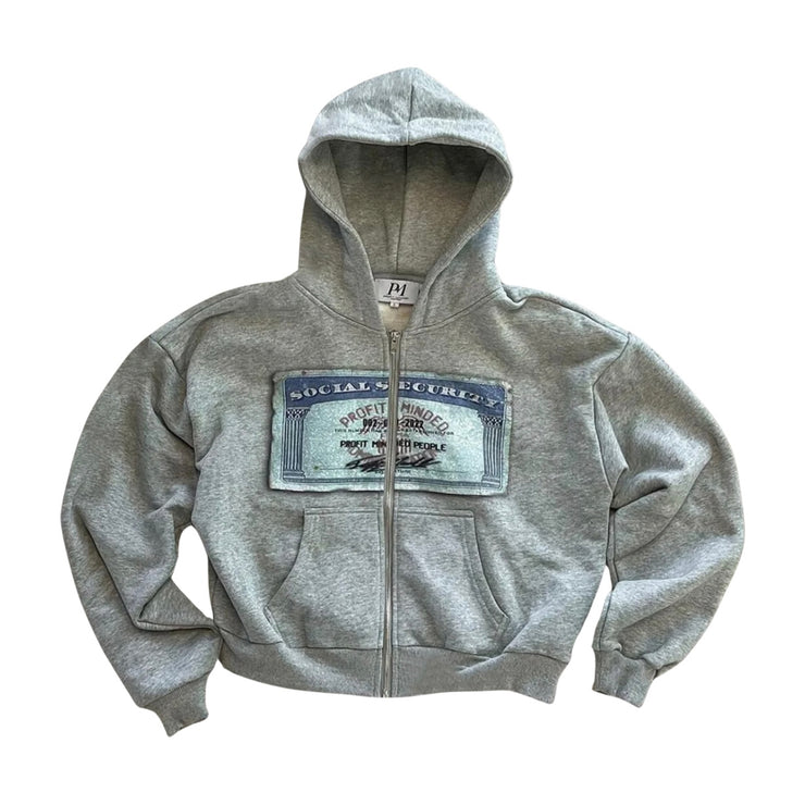 Social Security Streetwear Retro Hoodie Y2K